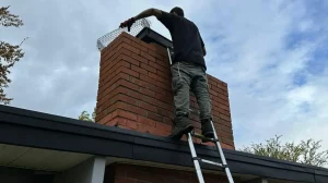 Chimney Repair provided by Top Hat Chimney And Roofing