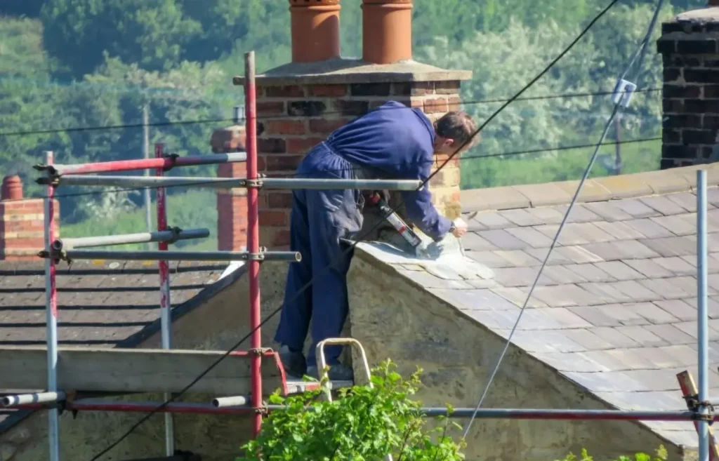 Chimney Repair provided by Top Hat Chimney And Roofing