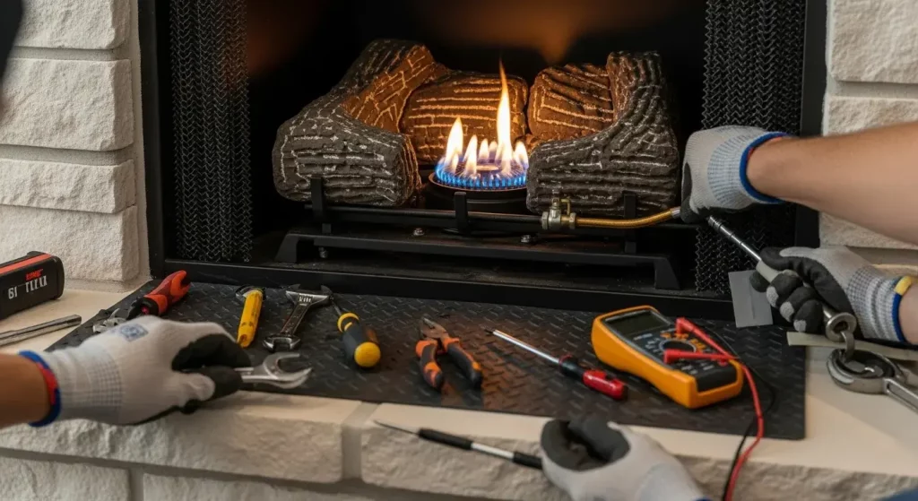 gas fireplace repair in houston
