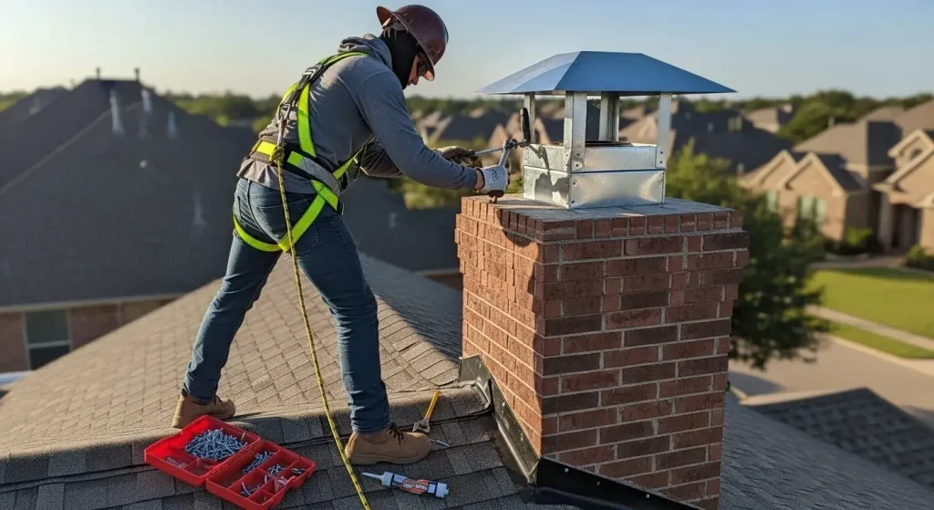chimney cap installation sugar land