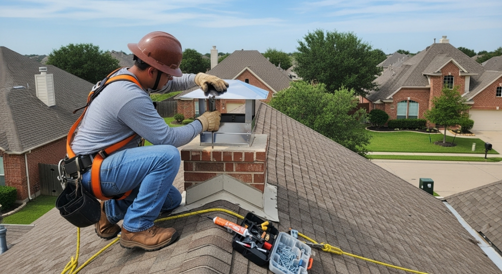 chimney cap replacement sugar land