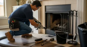 Fireplace cleaning