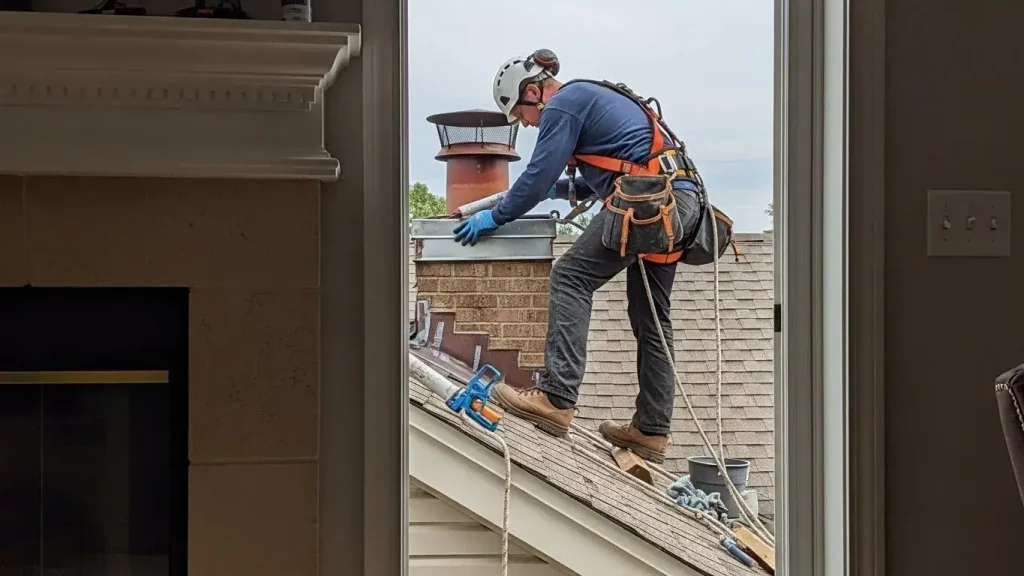 Chimney and fireplace repair
