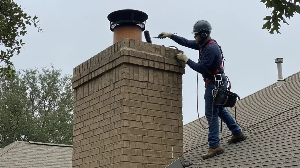 texans chimney sweep and repair
